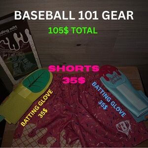 Baseball 101 Gear Kids pink Shorts